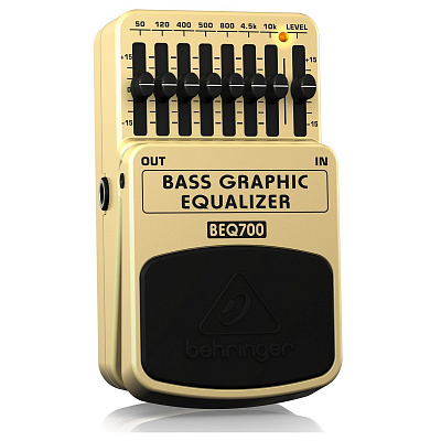 Басовая педаль Графический эквалайзер Behringer BEQ700 Bass Graphic Equalizer